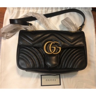 Gucci marmont 22 cm อุปกรณ์ครบ กุดซี่ใหม่.