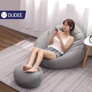 DUDEE Bean Bag Chairเก้าอี้บันแบ็ก เก้าอี้พร้อมเม็ดโฟม โซฟาเม็ดโฟมบีนแบ็ก บันแบ็ก