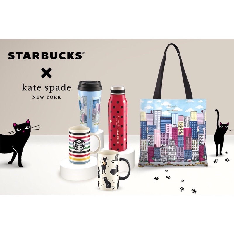 กระเป๋า Small Tote Kate Space x Starbucks ของแท้ 100%