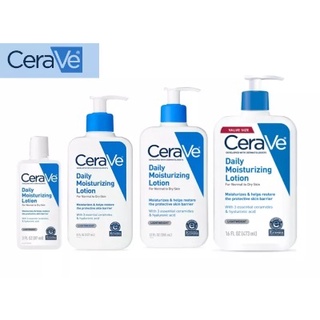 Cerave Moisturising Lotion โลชั่น 473 ml 88 ml เซราวี มอยเจอร์ไรเซอร์ ผิวกาย สำหรับผิวธรรมดา-มัน เนื้อบางเบา