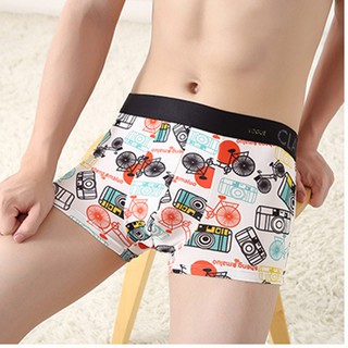 Mens underwear sexy personality boxer patterns[JIANGS FASHION] ราคาภูก ราคาส่ง