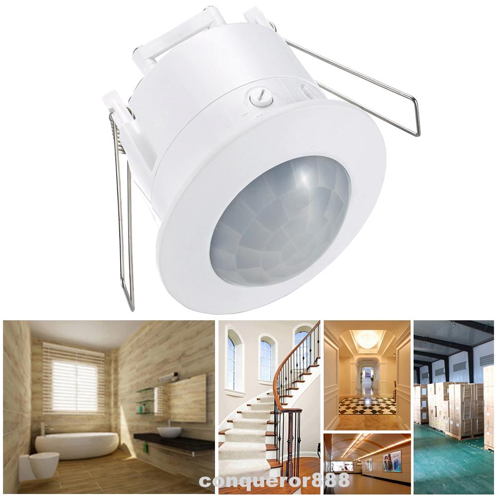 Switch Infrared Motion Sensor Ceiling Detector Occupancy Automatic