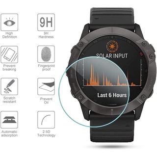 ฟิล์มกระจกนิรภัย สําหรับ Garmin Fenix 6X Smartwatch ฟิล์มกันรอยหน้าจอนาฬิกา (1 ชิ้น)