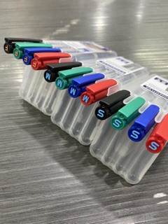 Staedtler ปากกาเขียนซีดี/แผนที่ ชนิดลบออก แพคกล่องละ4สี