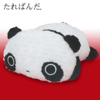 ทาเระแพนด้า San-X Tarapanda Rose fur Plush XL Premium