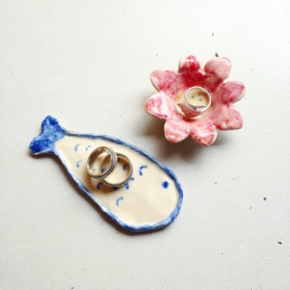 Accesories ceramic plate จานวางเครื่องประดับ เซรามิกแฮนเมด handmade