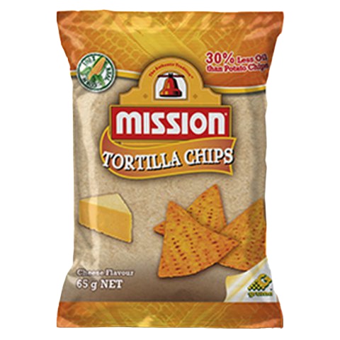 Cheese Flavoured Tortilla Chips Mission 170 g