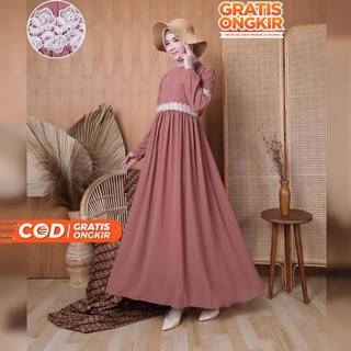 Amanda Dress Gamis Women Babydoll ชุดเดรสมุสลิม  แฟชั่น มุสลิม ผู้หญิง วัยรุ่นล่าสุด