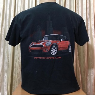 เสื้อยืดผ้าฝ้าย เสื้อยืดมือสอง MINI COOPER (2012) Size L มือ2