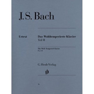 JOHANN SEBASTIAN BACH The Well-Tempered Clavier Part II BWV 870-893 (HN16)