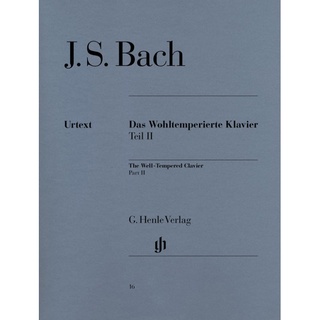 JOHANN SEBASTIAN BACH The Well-Tempered Clavier Part II BWV 870-893 (HN16)