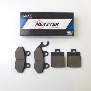 ผ้าดิสเบรค(NEXZTER)หน้า หลัง GPX DRONE,LAMBRETTA