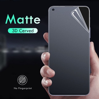 เต็มจอแบบด้านฟิล์มไฮโดรเจล Matte Soft Hydrogel Film Huawei Nova 7 SE 7i 5T P40 P30 Y5P Y6P Y7 Y9 Prime 2019