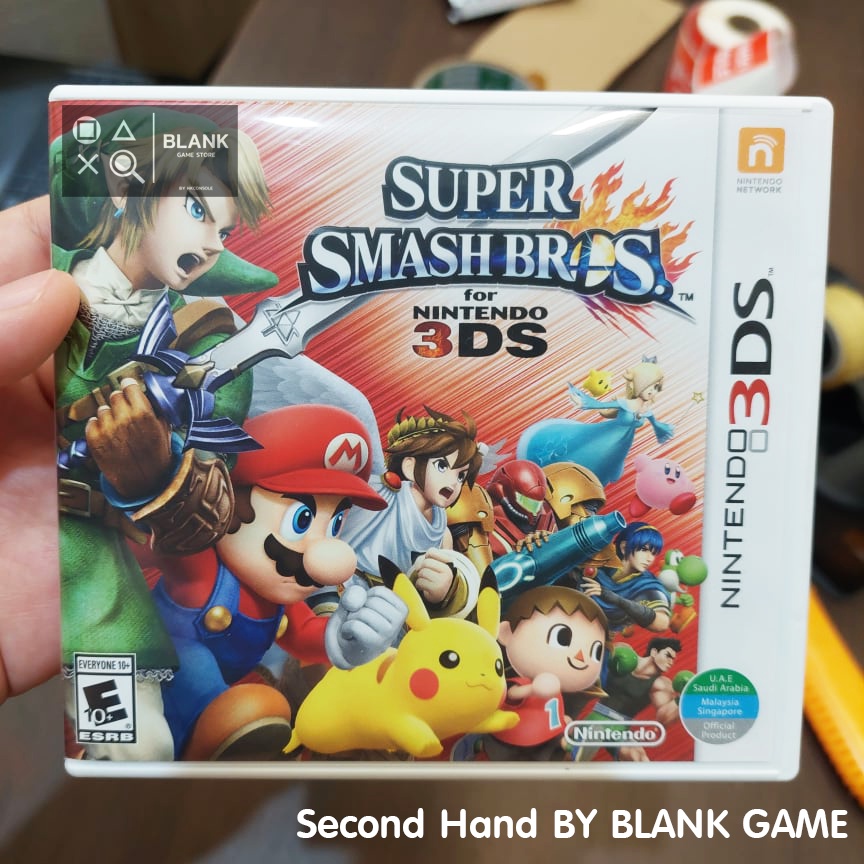 [มือสอง/Used] แผ่นเกม 3DS เกม Super SmashBros (Zone US) สำหรับเครื่อง Nintendo 3DS