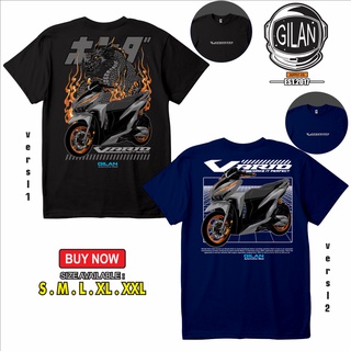 เสื้อยืด พิมพ์ลาย Sakazuki HONDA VARIO 150 สําหรับรถจักรยานยนต์