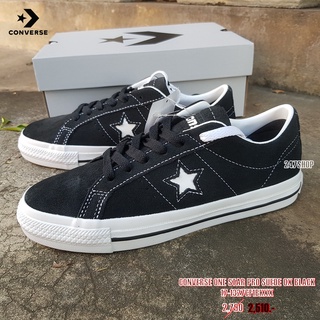 รองเท้าคอนเวิร์ส CONVERSE รุ่น ONE STAR PRO SUEDE OX BLACK รหัส 17-1327CF1BKXX