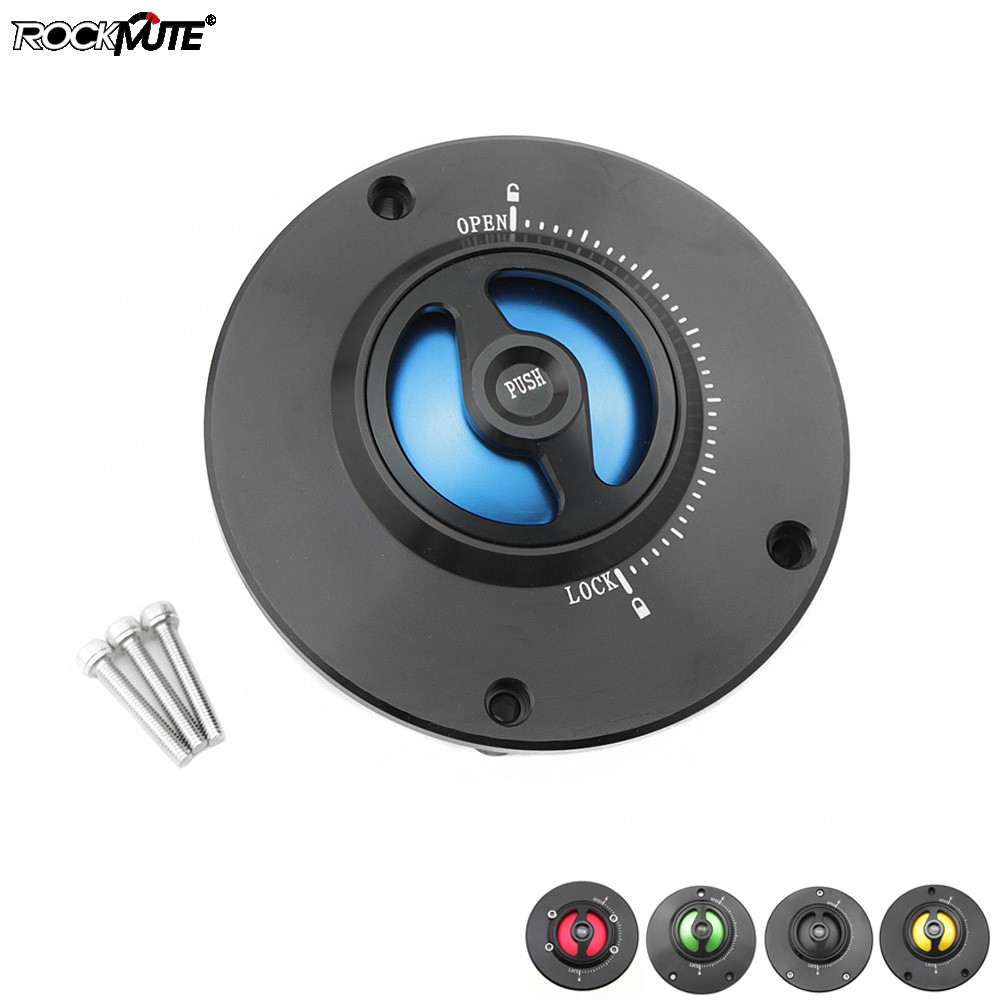 รถจักรยานยนต์ Push to Lock การใช้ถังสําหรับ YAMAHA YZF-R6 YZF-R1 FZ1 FZ6 FZ6R FJR1300 TT600E TT600S 