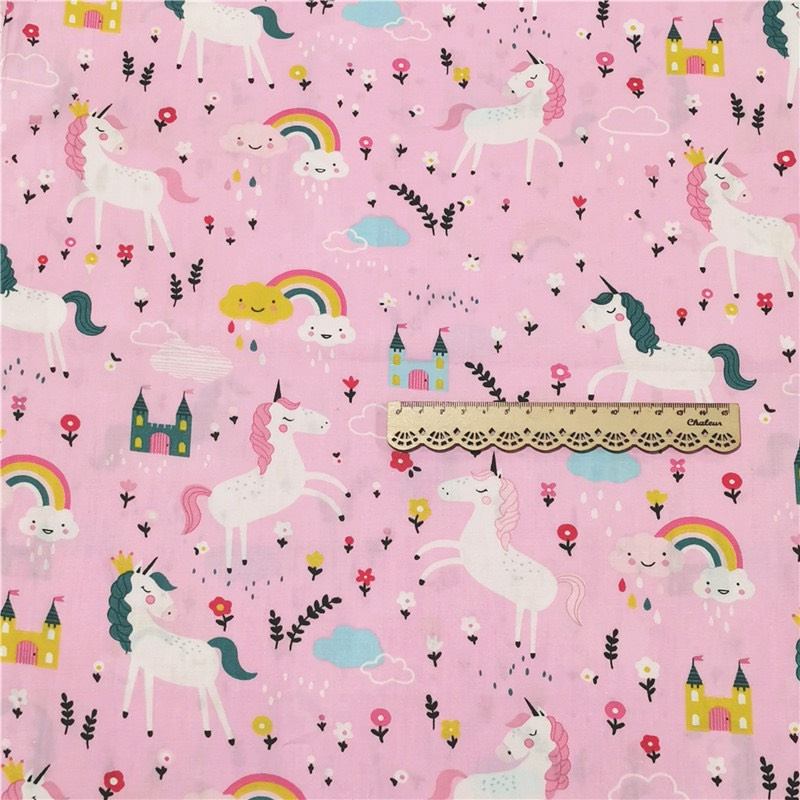 ผ้าคอตตอน 100% ทอทวิล ผ้าเมตร พิมพ์ลายดอกไม้ หน้ากว้าง 160 เซนติเมตร หรือ 63นิ้ว