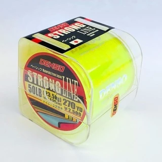 สายเอ็นเด็นโซ่ สตรองไลน์ DENSO STRONG LINE NYLON สีเหลืองมะนาว