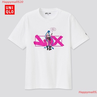 แฟชั่นคลาสสิกHappymall520 2022 UNIQLO เสื้อยืดแขนสั้น League Of Legends Ut ) 440013 สําหรับผู้ชายและผู้หญิง sale S-5XL