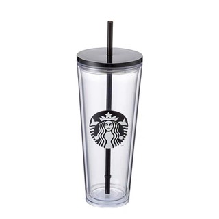 แก้วพลาสติก Black Siren Cold Cup 2 ชั้น