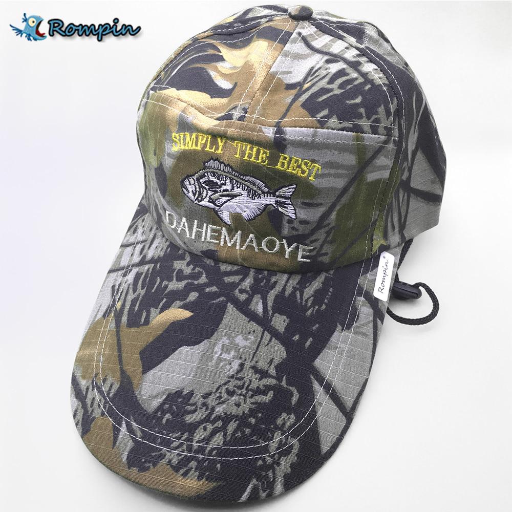 Outdoor fishing  summer sun sunscreen protection fishing caps bucket hat fisherman hats jungle hat camouflage masks