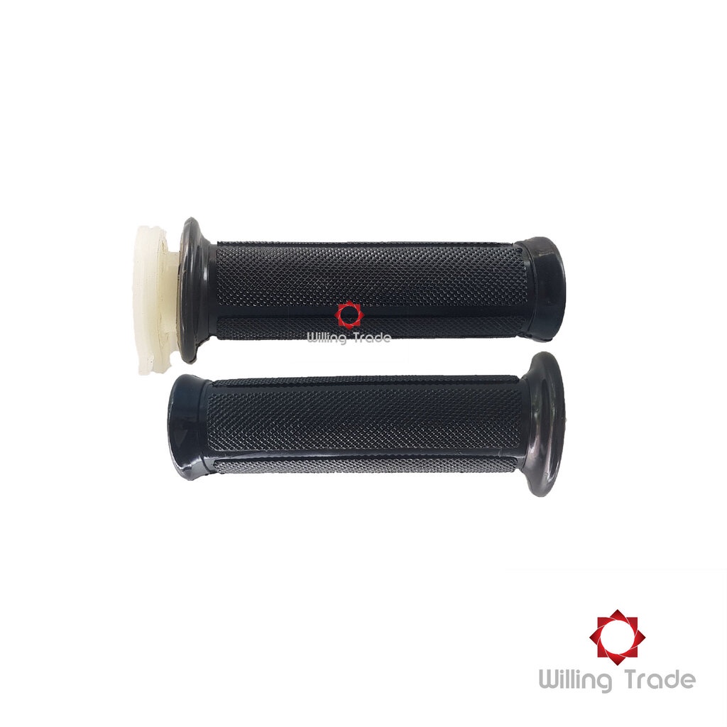 ปลอกคันเร่งขวา+มือจับแฮนด์ด้านซ้าย (A126 = A126_1 + A126_2 )HONDA:(53140-KW6-840 +53166-KW7-900 ) NSR-SP NSR RR [แท้ศ...