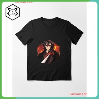 New Akame Ga Essential T-Shirt เสื้อยืด ดพิมพ์ลาย เสื้อยืดผ้าฝ้าย คอกลม cotton ความนิยม sale Unisex