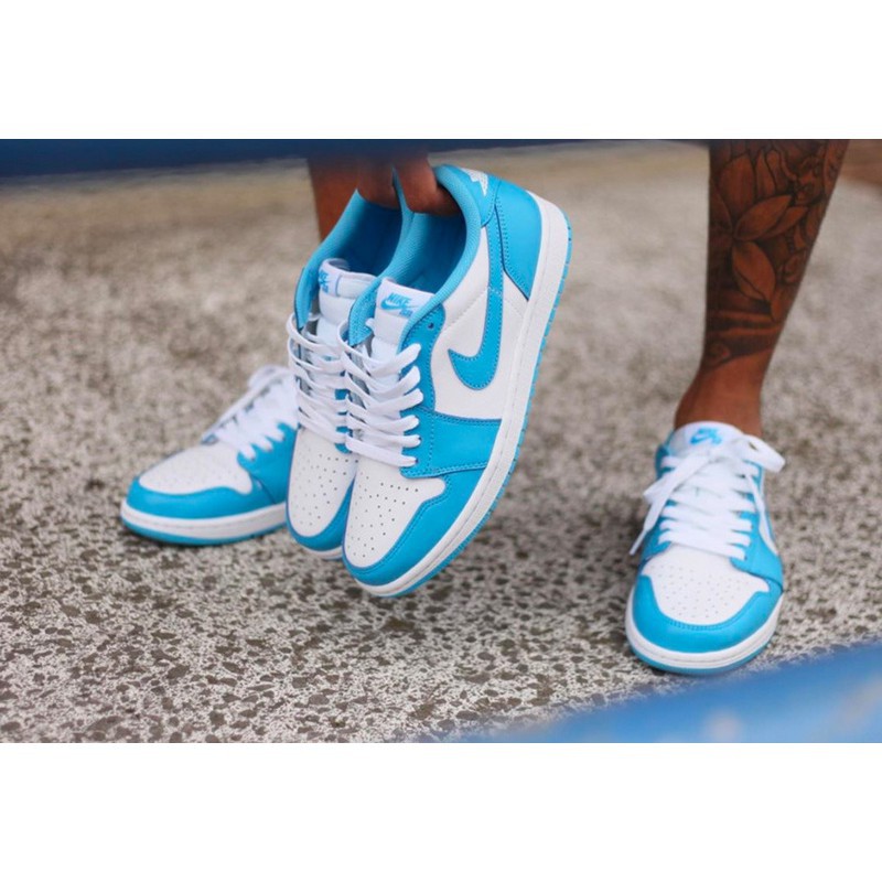 men nike sb x air jordan 1 low unc stores