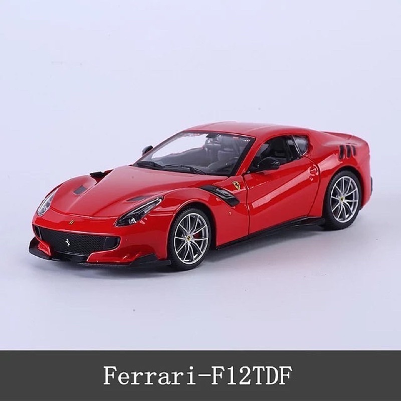 รถ 1:24 Ferrari รุ่น Race & Play F12TDF [Bburago]