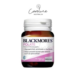 พร้อมส่ง Blackmores Folate 500 mcg 90 เม็ด โฟเลต เตรียมความพร้อมสำหรับการตั้งครรภ์