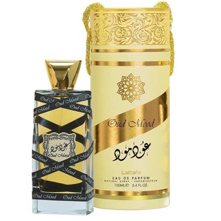 Lattafa Oud Mood EDP 100ml.แบรนด์แท้100%