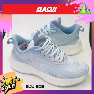 Baoji รุ่น BJW 809 รองเท้าผ้าใบ ผูกเชือก ใส่วิ่ง สำหรับ ผู้หญิง สำหรับออกกำลังกาย หรือสำหรับใส่ทำงาน ใส่เที่ยว