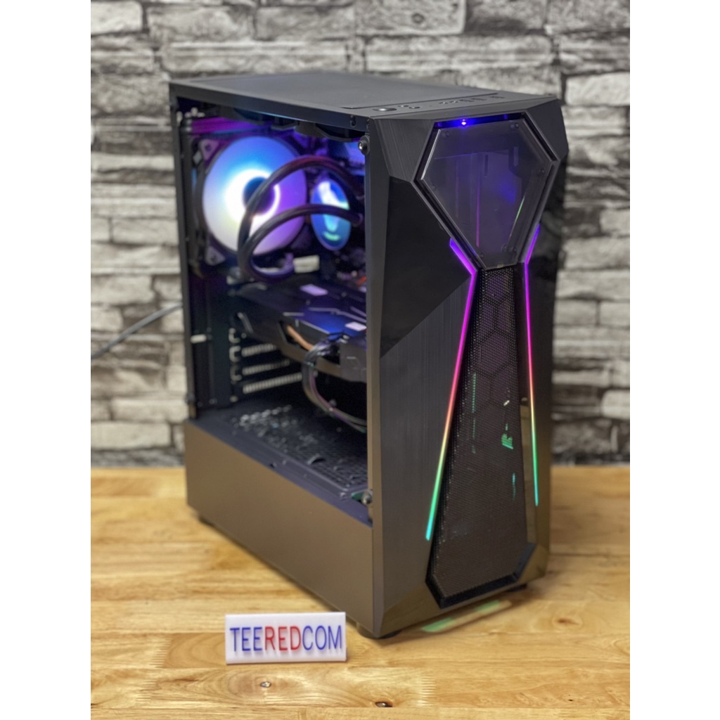 คอมประกอบ คอมเล่นเกมส์ ปล่อยบอท ทํางาน ตัดต่อ CPU INTEL XEON E5 2670 V2 Turbo 3.3Ghz 10C 20T/GTX1060