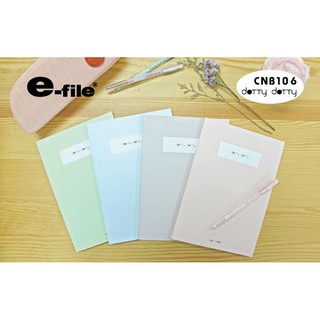 E-FILE Dotty Dotty Note Book #CNB106 สมุดโน๊ต ด๊อทตี้ ด๊อทตี้