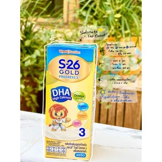 นมกล่อง S26 สูตร 3 นม UHT 1 ลัง 36 กล่อง เพิ่ม DHA [21/01/2027]