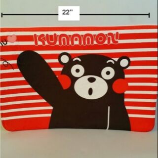 พรมเช็ดเท้า สี่เหลี่ยม ลาย คุมาม่อน Kumamon ขนาด 22x15 นิ้ว