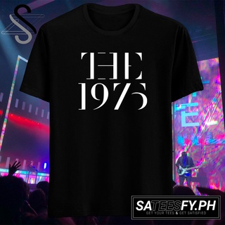 เสื้อเชิ้ตลาย 1975 3 TSHIRT คอตตอนคอกลม XS ถึง XXL UNISEX ASIA ขนาด 7 สี H[u