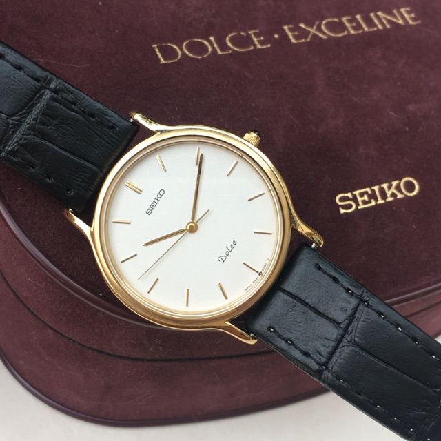 SEIKO DOLCE EXCELINE WHITE DIAL JAPAN MADE DRESS’S WATCH