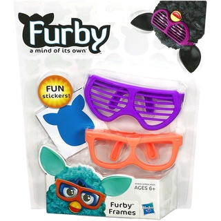 [RARE] FURBY 2013 : FURBY FRAMES แว่นตาน้อนเฟอร์บี้ สีม่วง และ สีส้ม ของใหม่ ยังไม่เคยแกะแพค หายาก ของแท้ 100%