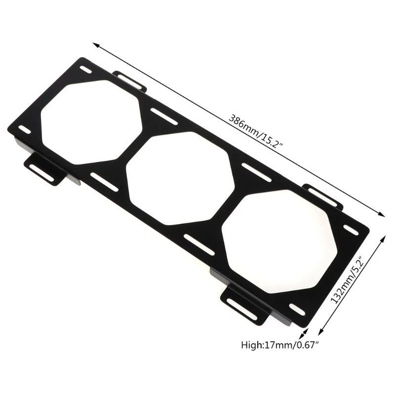 Kellnny Fan Bracket Water Cooling Fan Holder สำหรับคอมพิวเตอร์ thumbnail 10