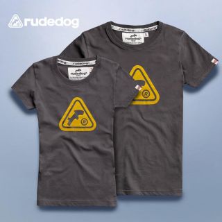 Rudedog เสื้อยืด รุ่น Captain สีไลท์เกรย์