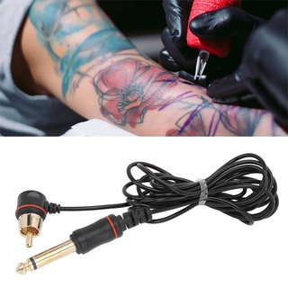 Tattoo Clip Cord ประติมากรรม มืออาชีพ สัก Rca เชื่อมต่อ คลิป สายอัลตร้า ละเอียดพิเศษ อุปกรณ์เสริม 2 เมตร