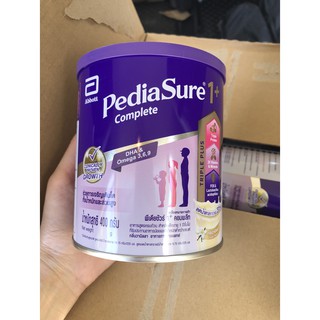 โฉมใหม่ Pediasure 1+ complete🔥🔥🔥 พีเดียชัวร์ 400g จำนวน 4 กระป๋อง พีเดียร์ชัวร์ กลิ่นวนิลา exp: 08/2024