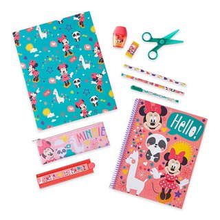 พร้อมส่งที่ไทย📦Minnie Mouse Stationery Supply Kit**ของเเท้