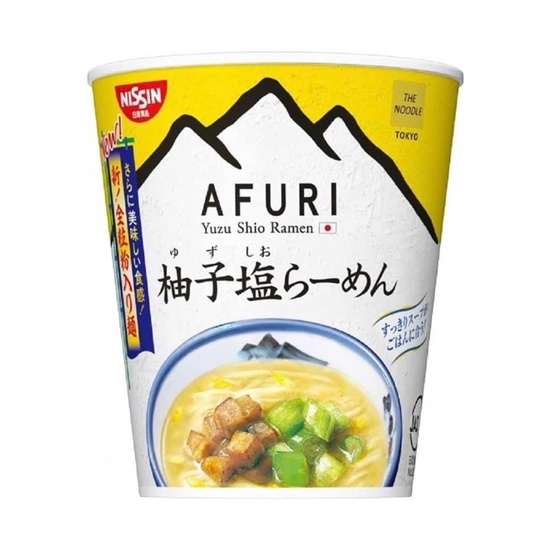 AFURI x Nissin Yuzu Shio Ramen ขนาด 35g Made in Japan🇯🇵