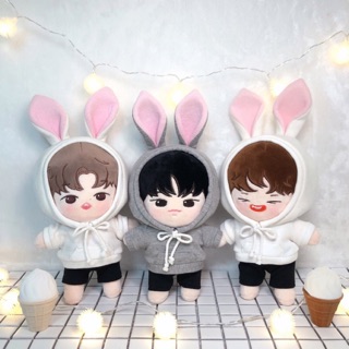 (พร้อมส่ง)ชุดตุ๊กตา 20cm แบรนด์เกาหลีแท้ ss1-2