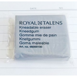 Royal talens ยางลบซับ คาร์บอน removing pastel, graphite and charcoal eraser 1 ก้อน