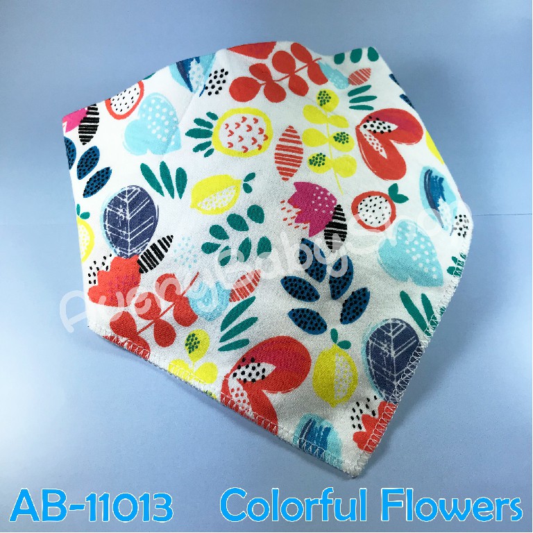 Baby SLABER / เอี๊ยมสามเหลี่ยมนําเข้า / PREMIUM BABY APRON / 11B ILLER COATING