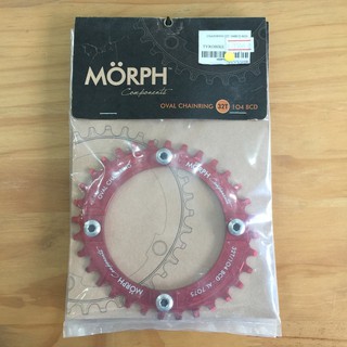 ทักรับโค้ดจ้า[TYROBIKE]- ใบจานแต่ง Morph OVAL 32T 104BCD RED 9 10 11SP COMMON15 77771298